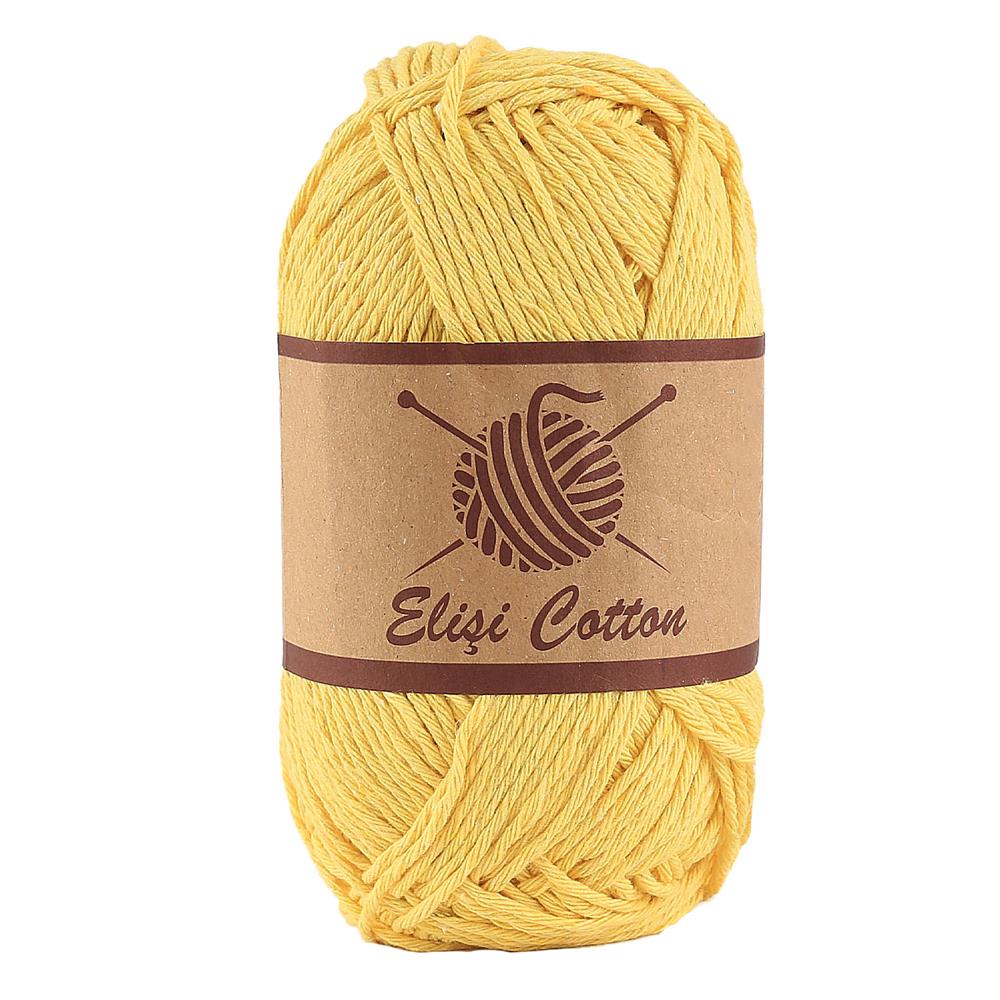 Elişi Cotton Örgü İpi Sarı