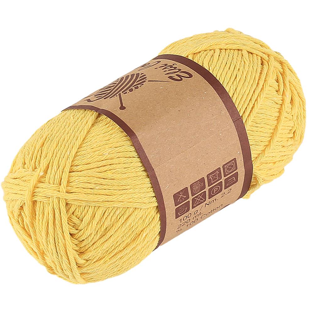 Elişi Cotton Örgü İpi Sarı