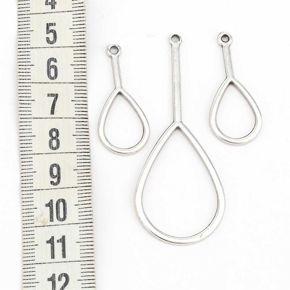 Epoksi Reçine Damla Küpe Kolye Ucu Aparat Seti