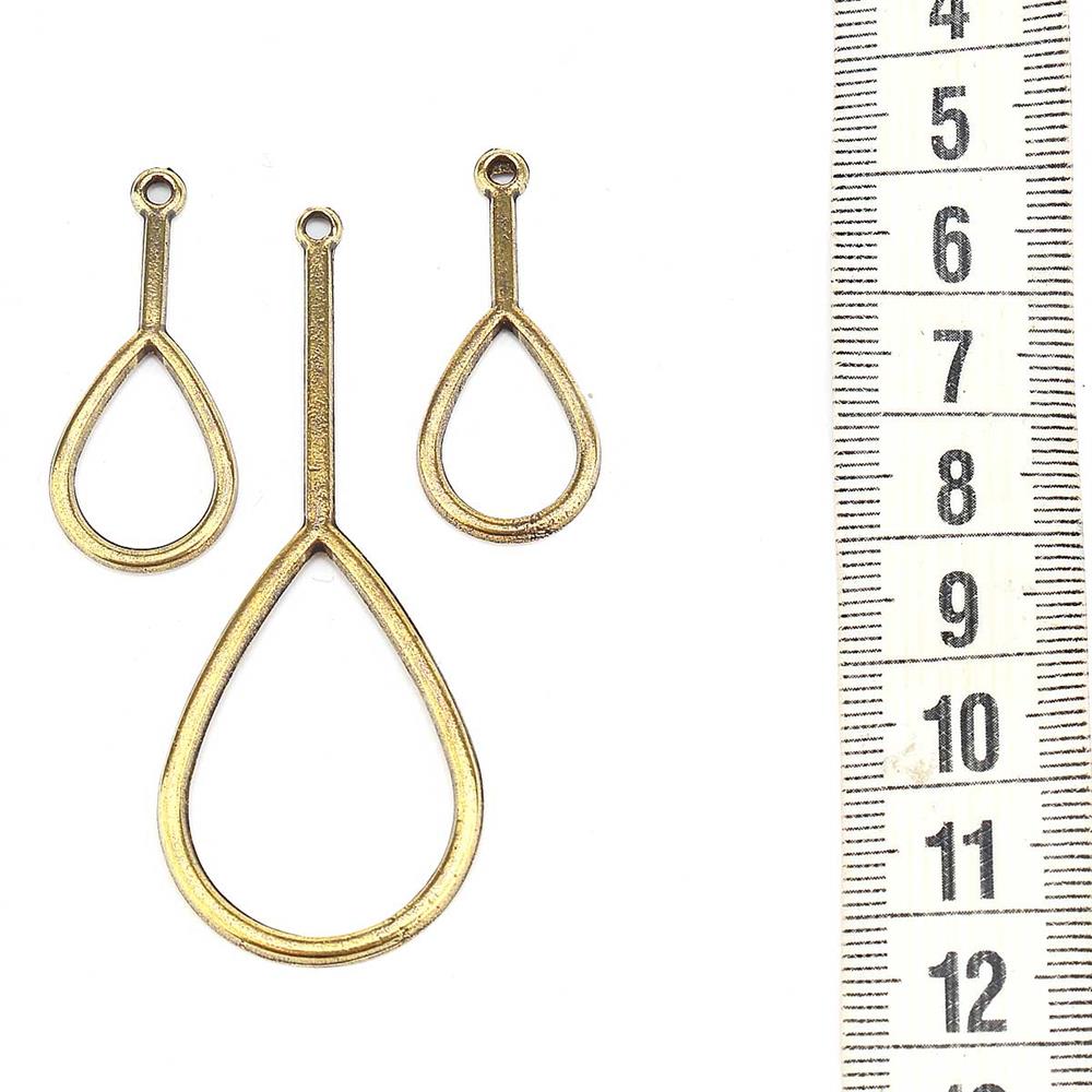 Epoksi Reçine Damla Küpe Kolye Ucu Aparat Seti