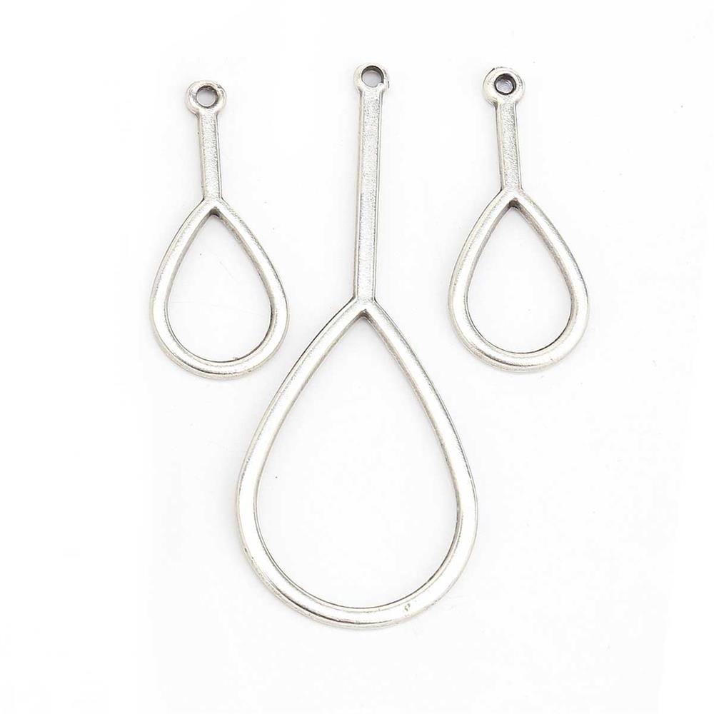 Epoksi Reçine Damla Küpe Kolye Ucu Aparat Seti