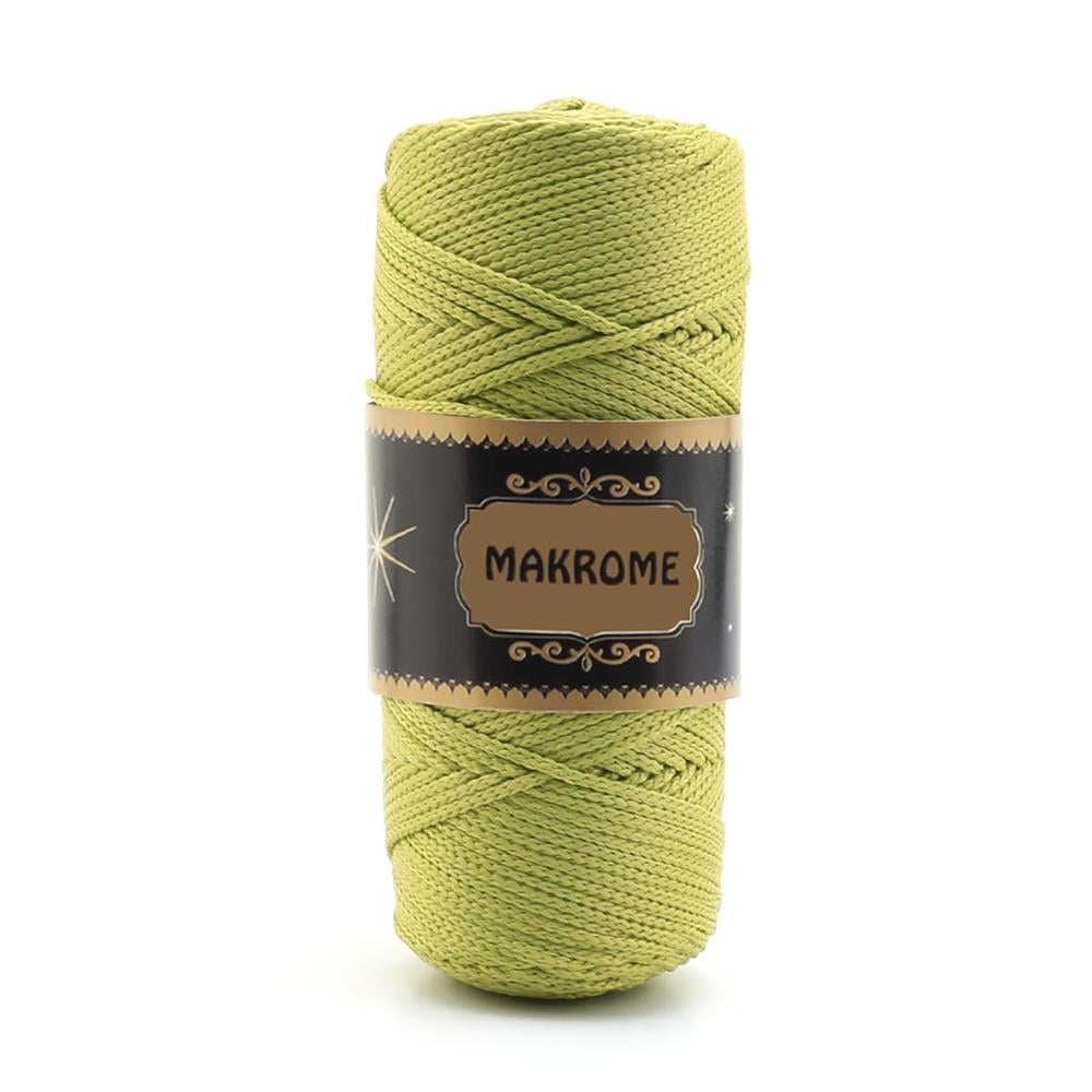 Fıstık Yeşili Polyester Makrome ipi