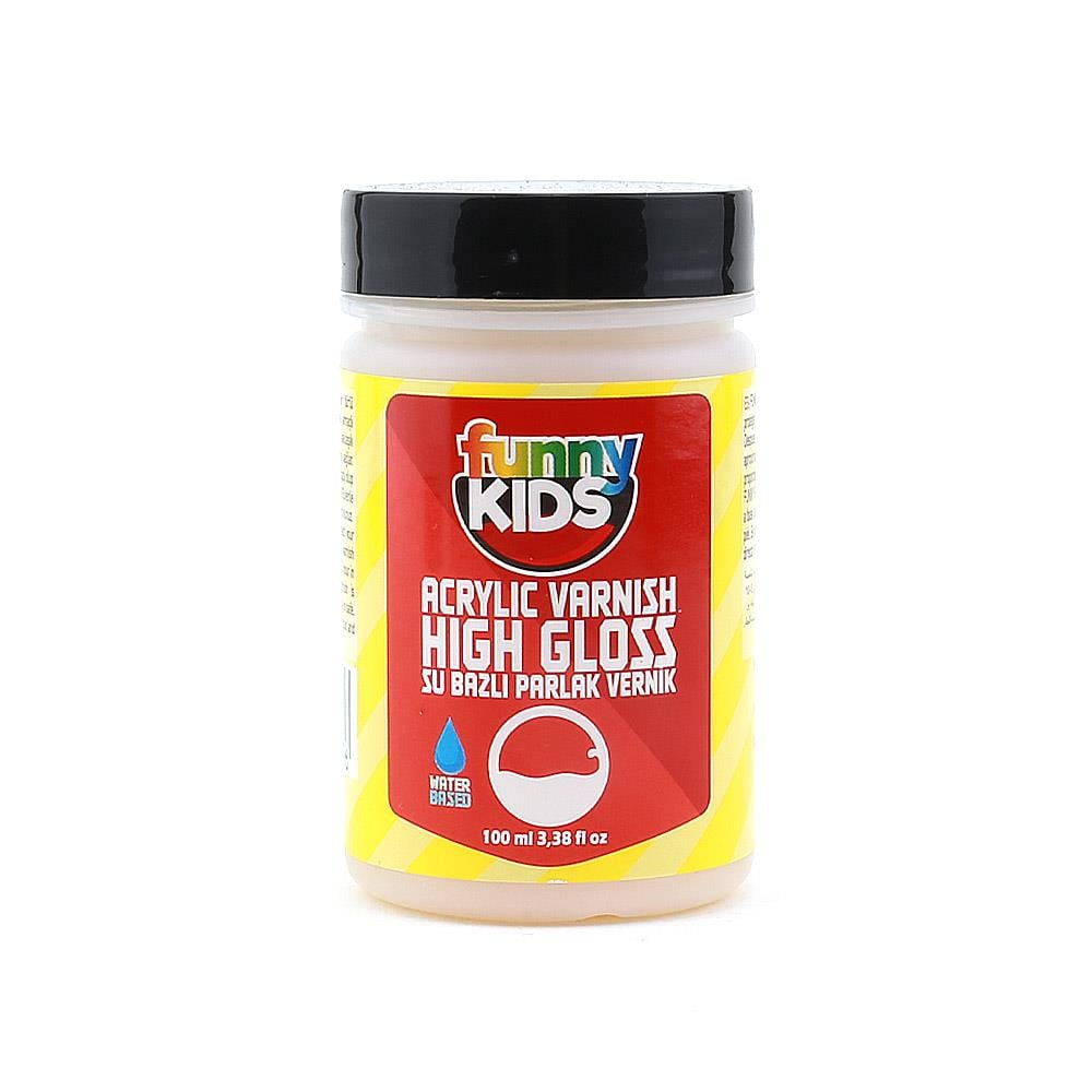 Funny Kids Su Bazlı Parlak Vernik