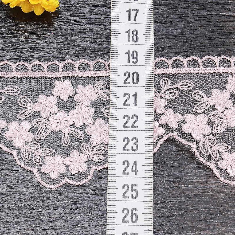 Geniş Güpür Dantel Pudra 3406