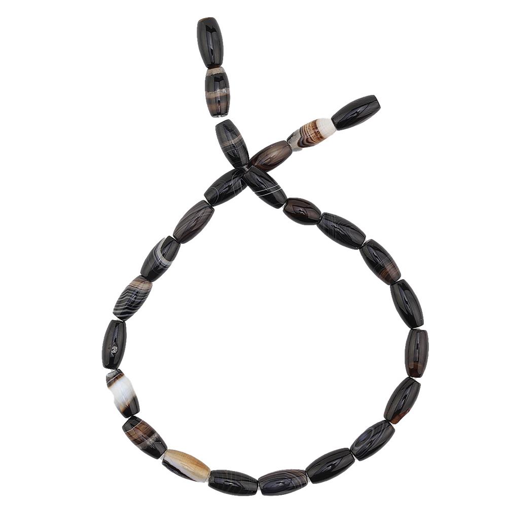 Göz Akik Arpa Boncuk