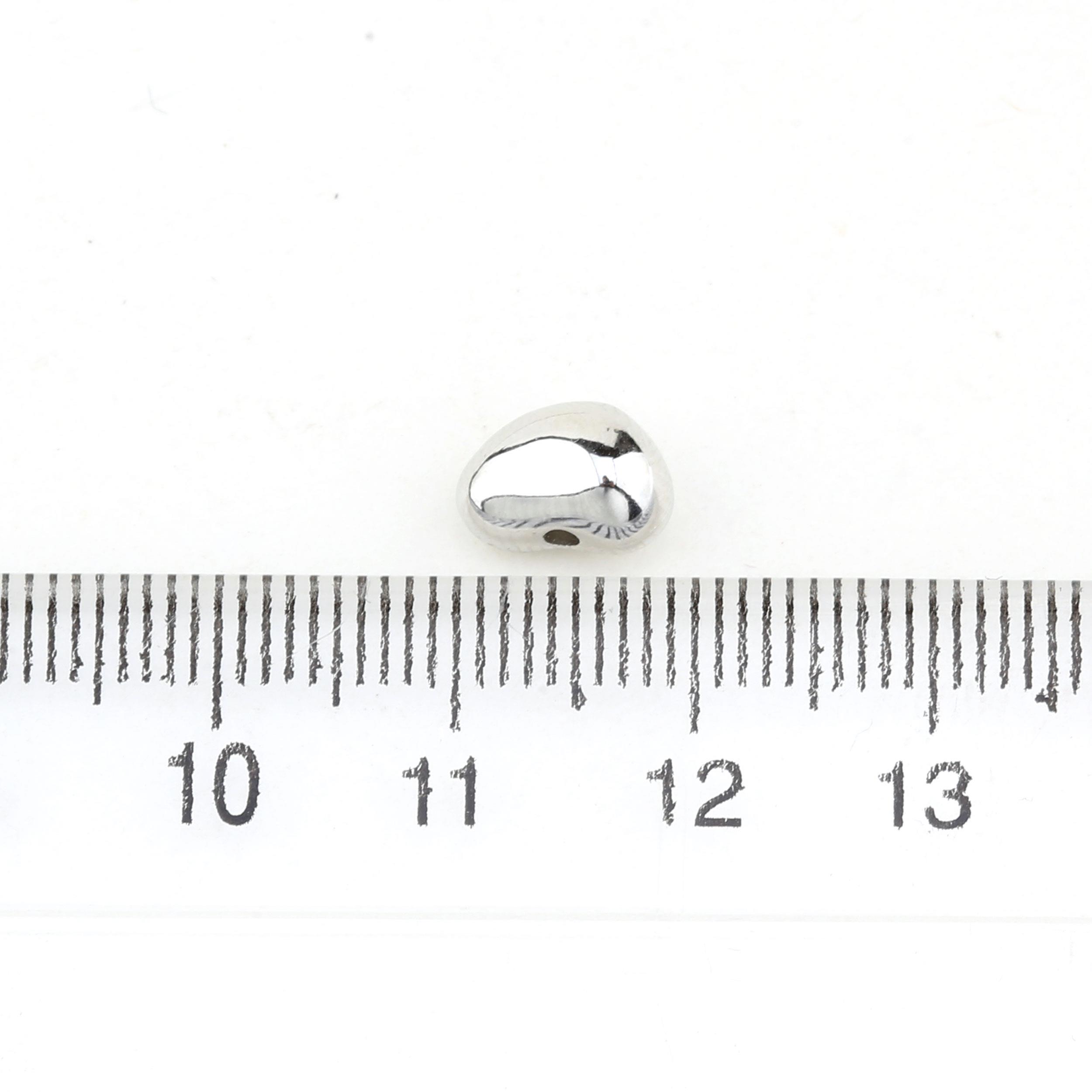 Gümüş Plastik Barok İnci Boncuk