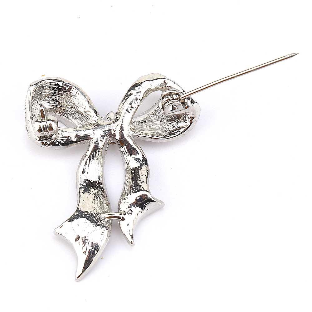 Gümüş Renk Fiyonk Broş