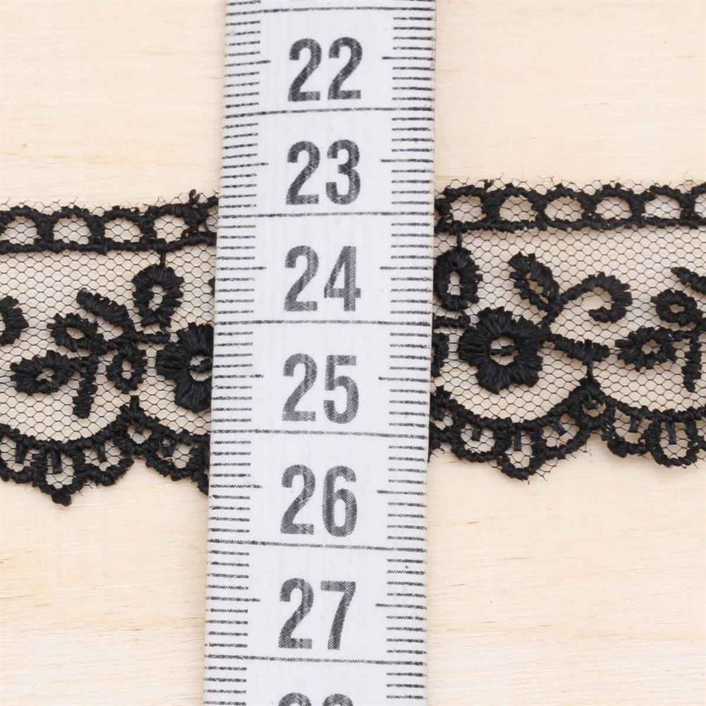 Güpür Dantel Siyah 1616