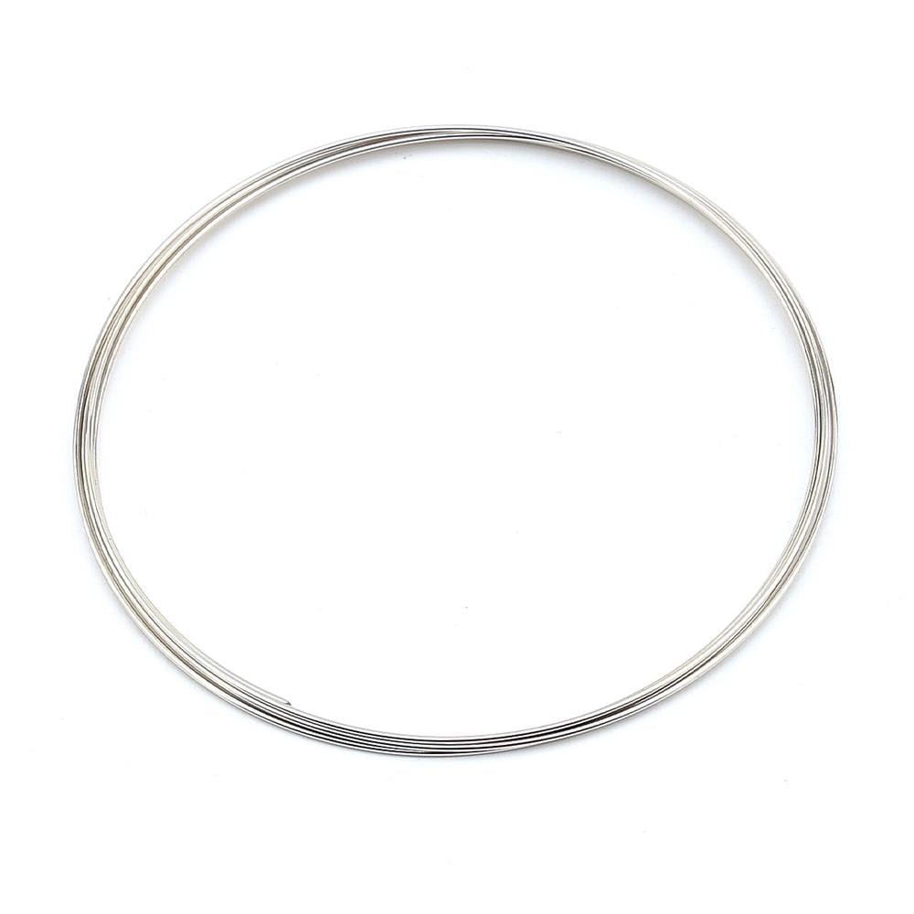 Helezon Bileklik Teli Gümüş Renk