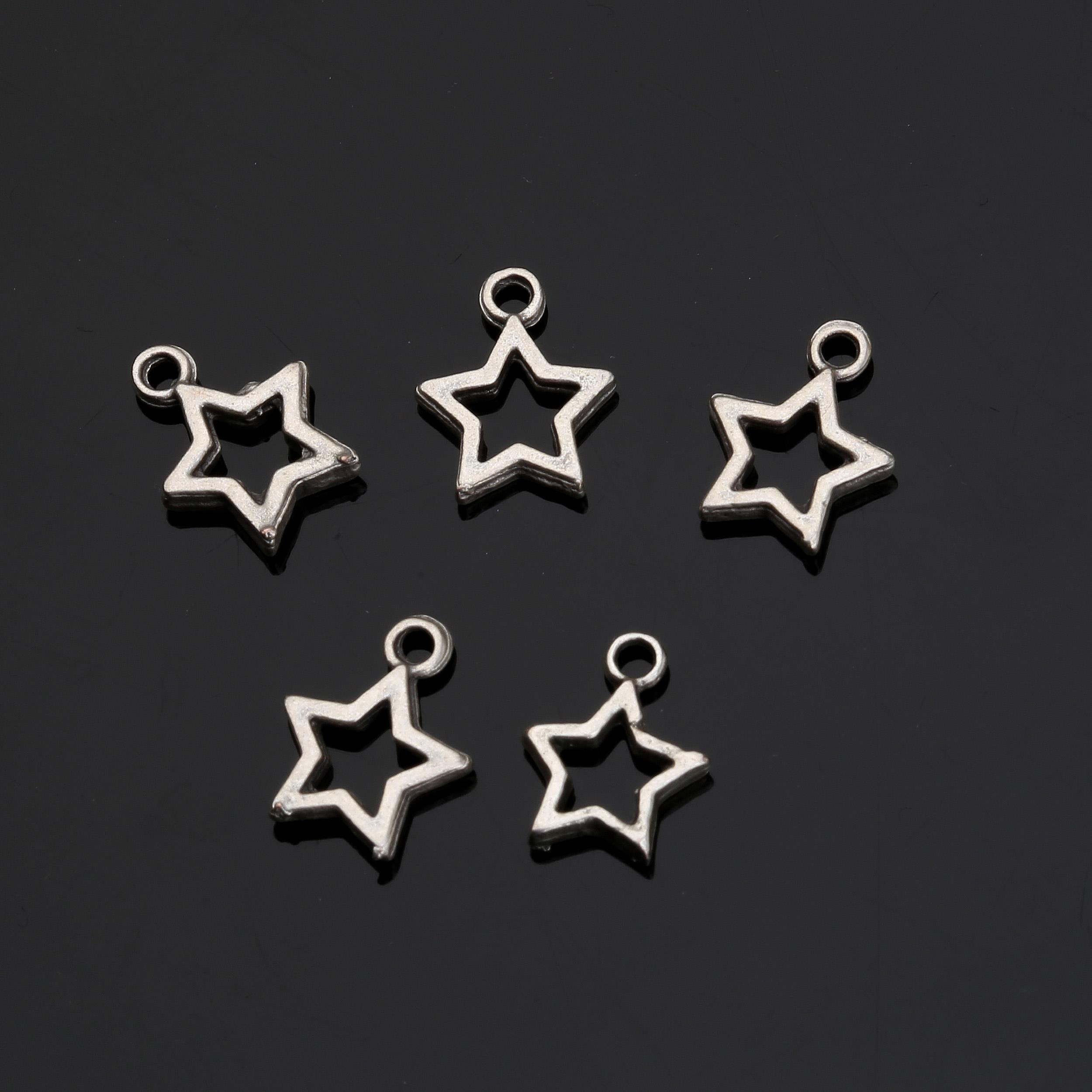 İçi Boş Yıldız Takı Ucu