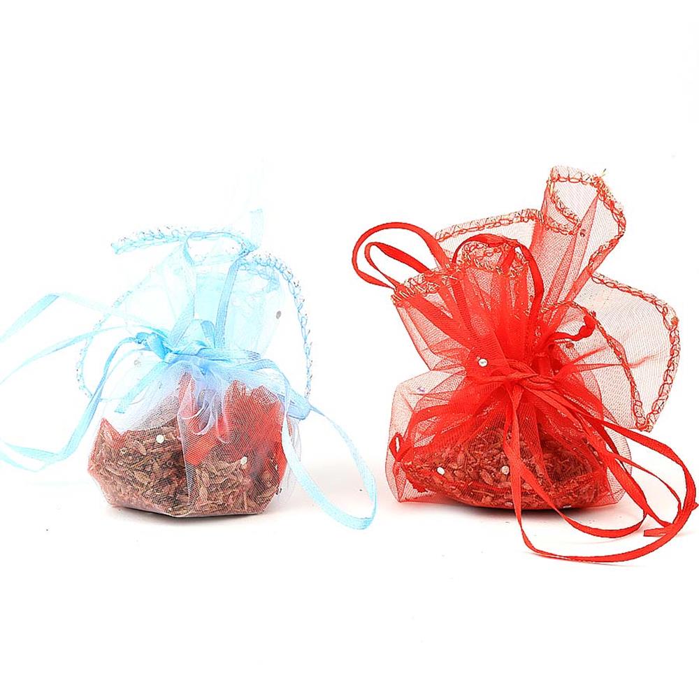 İpli Yuvarlak Tül Kese 100 Adet