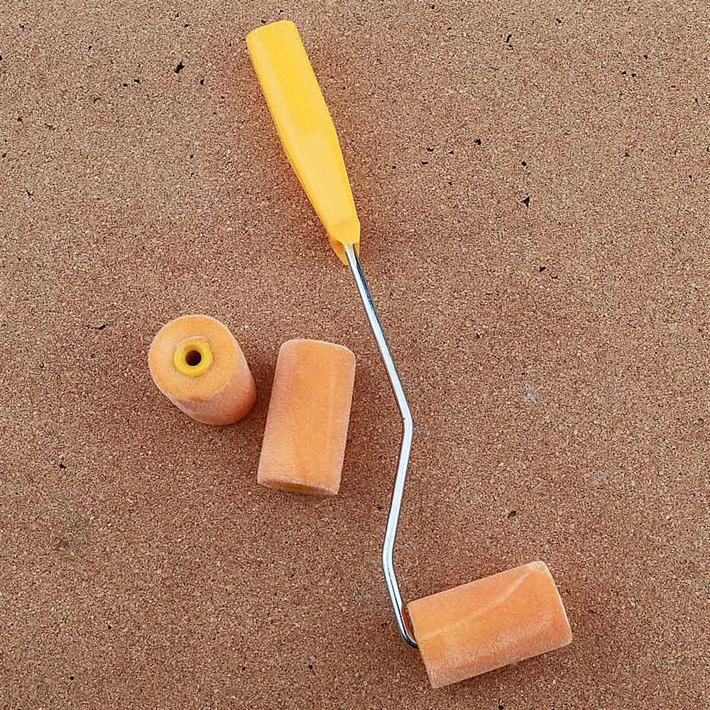 Kadife Sünger Rulo Fırça 2 Yedek Uç Hediyeli