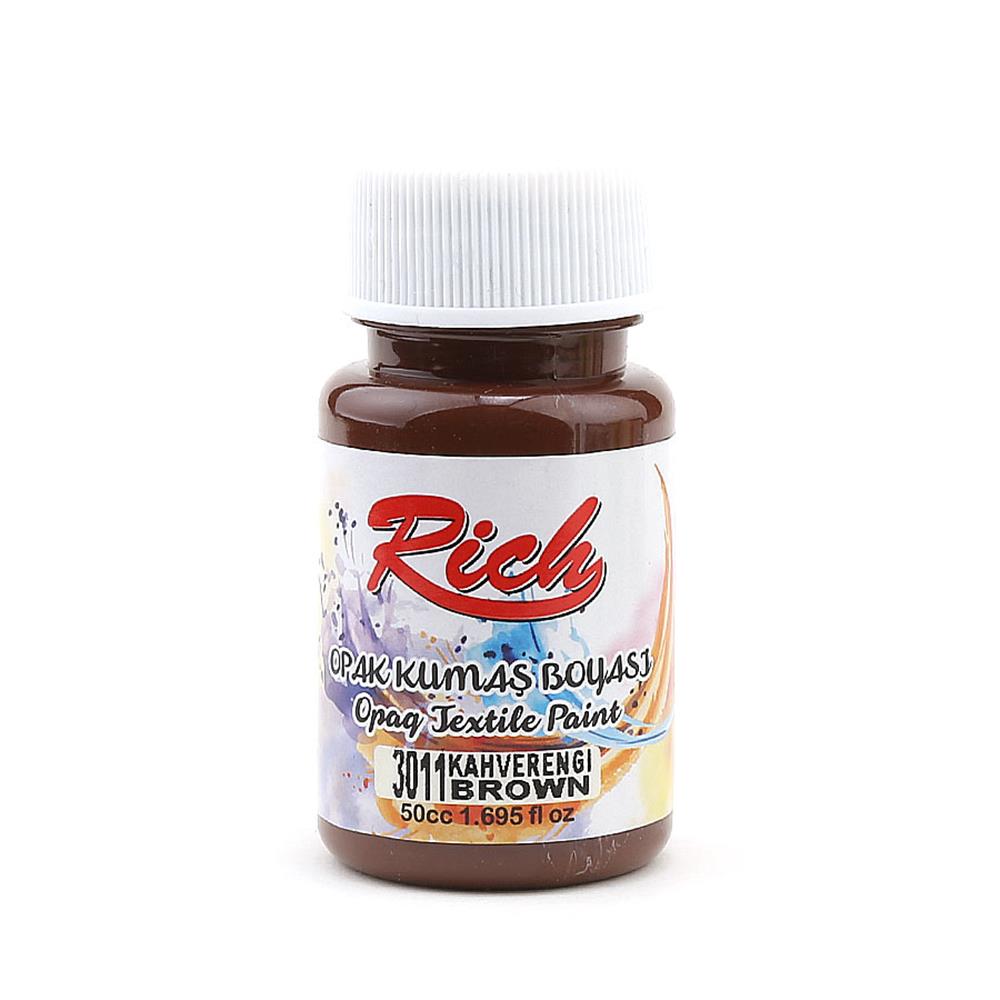 Kahverengi Kumaş Boyası - Rich 3011