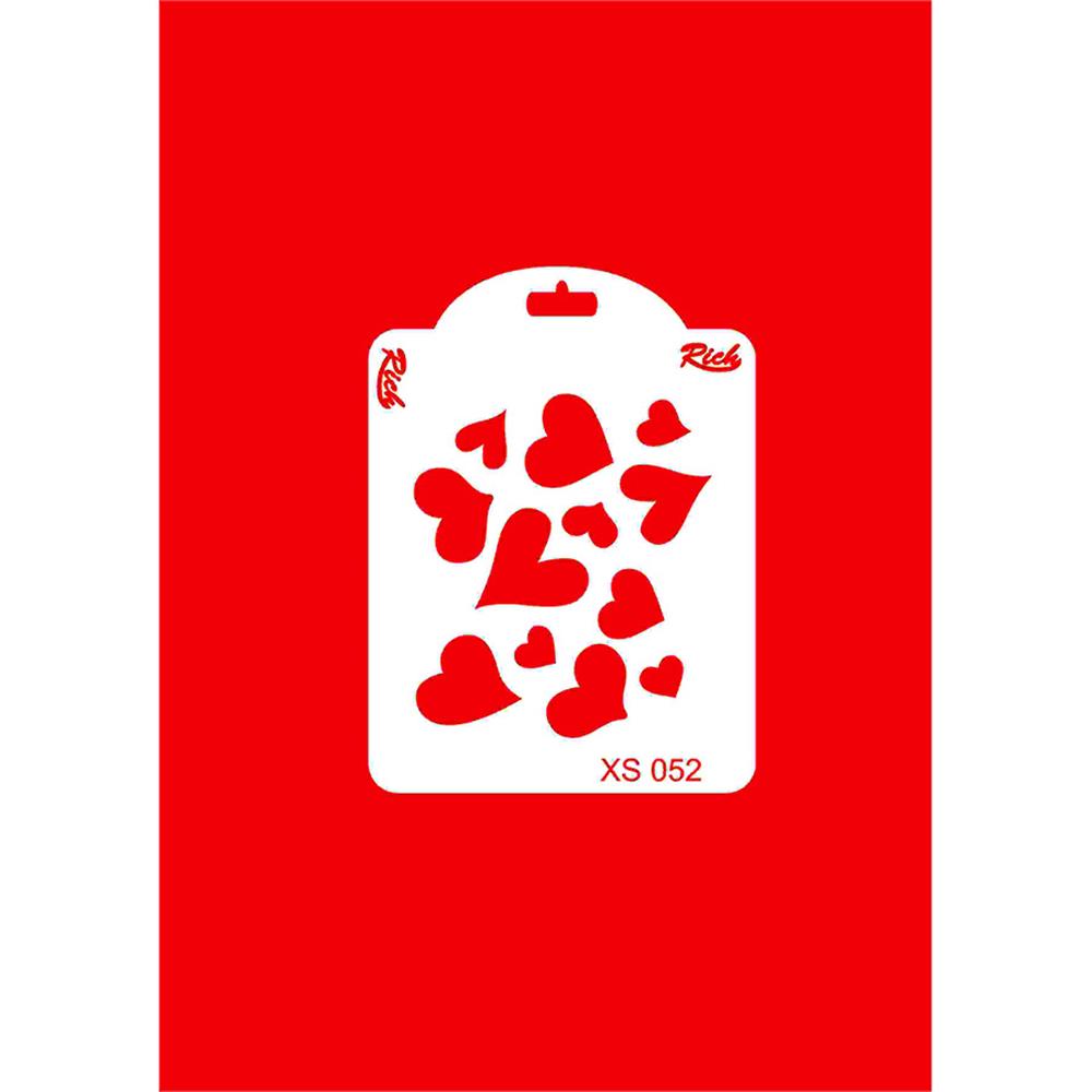 Kalp Stencil Küçük - Rich XS-052