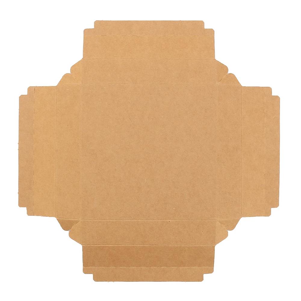 Kapaklı Kraft Kutu 12,5 X 12,5 X 4 cm