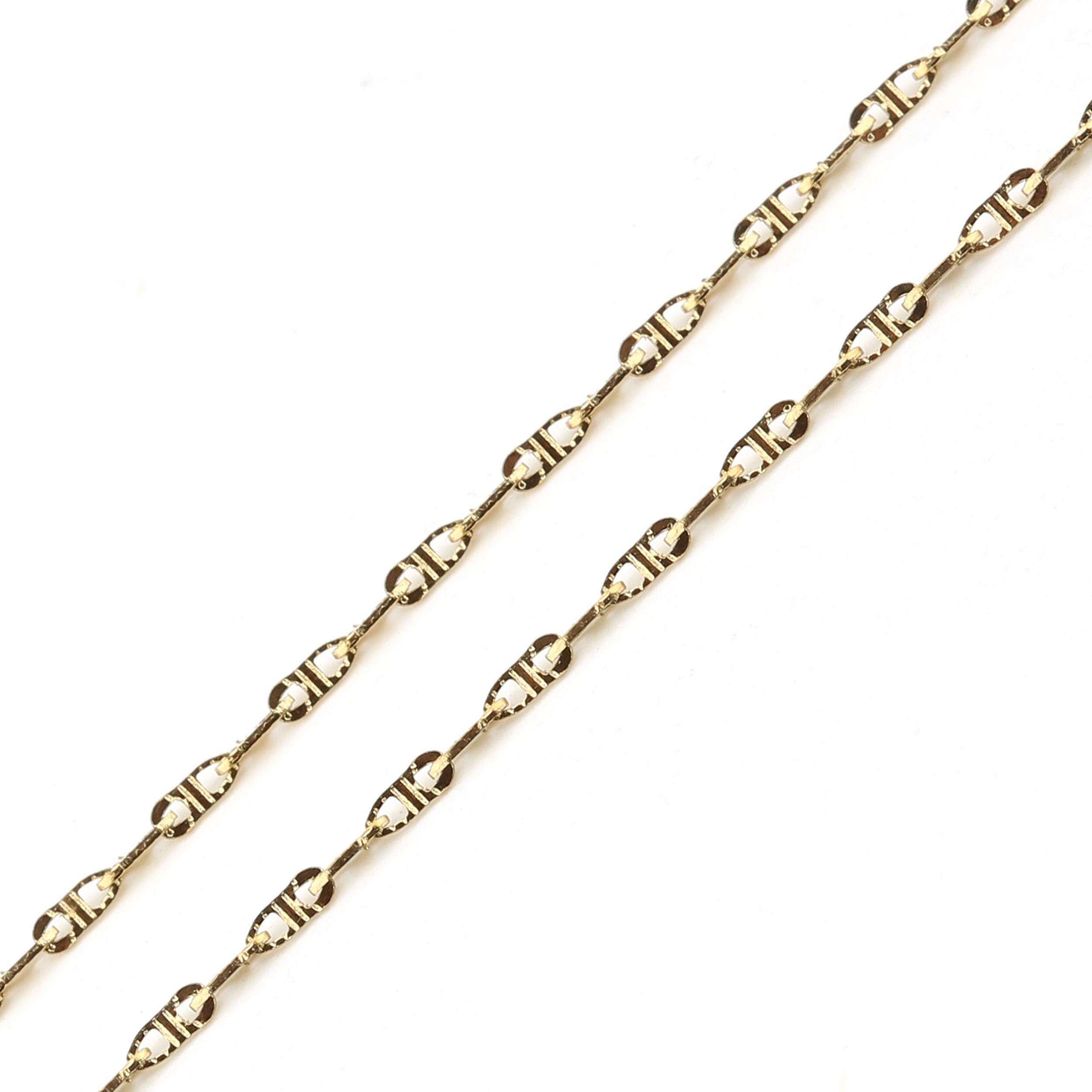 Kararmaz Çelik Altın Kolye Zinciri 45 cm