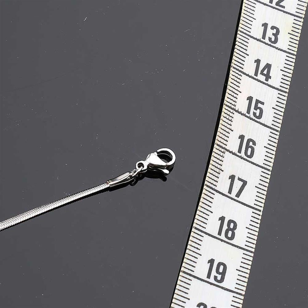 Kararmaz Çelik İtalyan Kolye Zinciri 60 cm