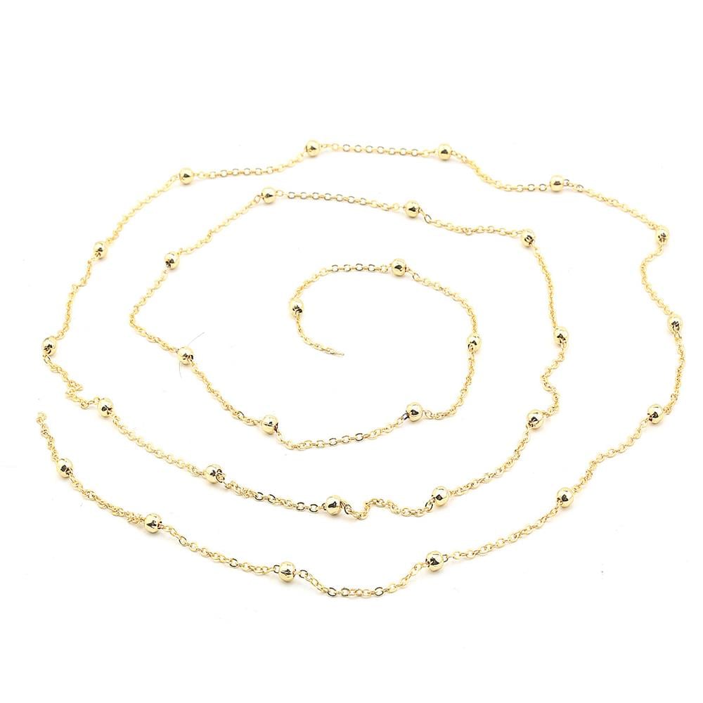 Kararmaz Gold Metal Toplu Zincir