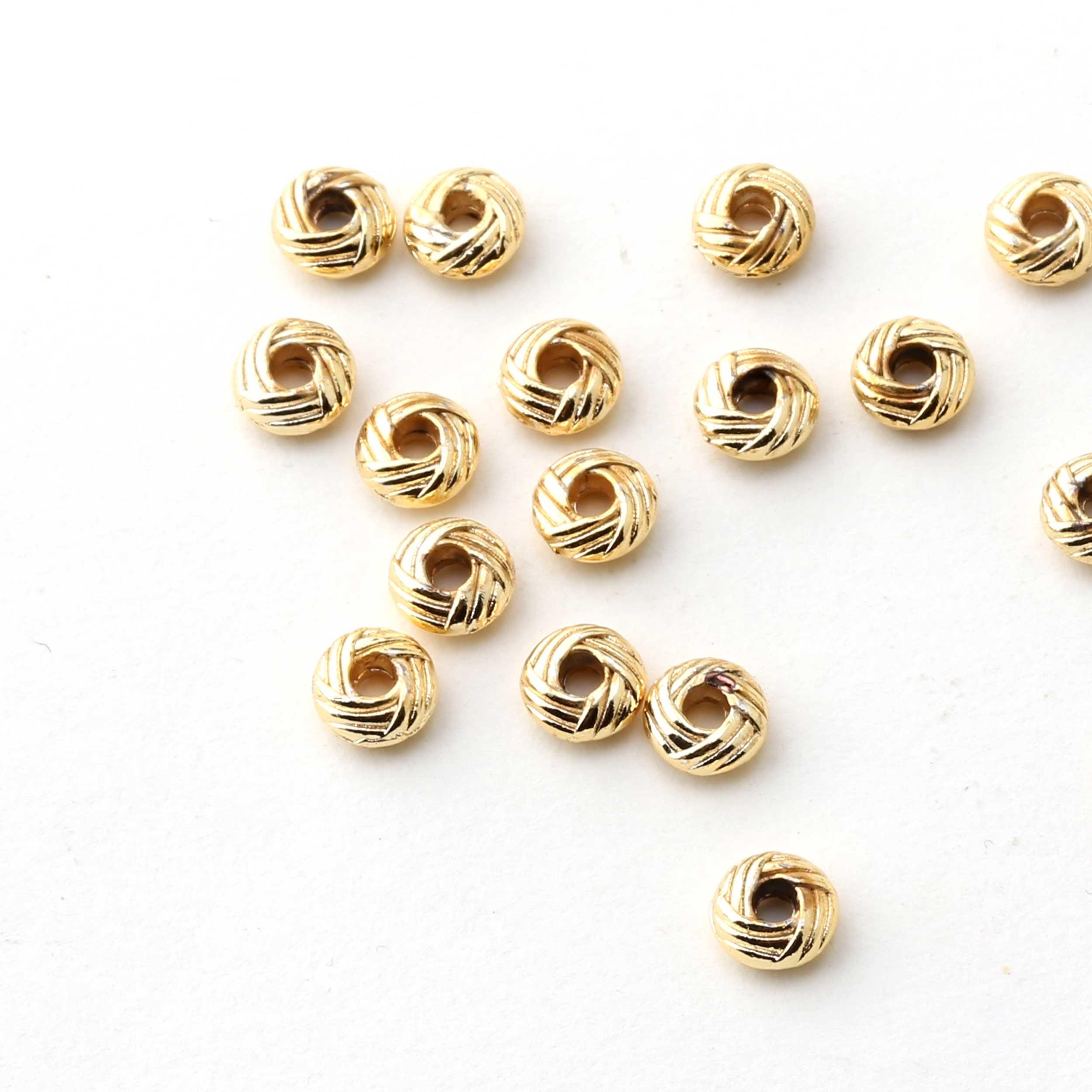 Kararmaz Metal Boncuk Ayraç