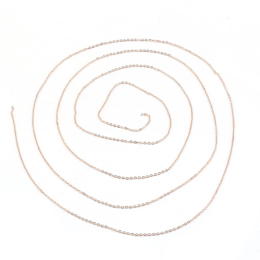 Kararmaz Rose Kaplama İnce Takı Zinciri