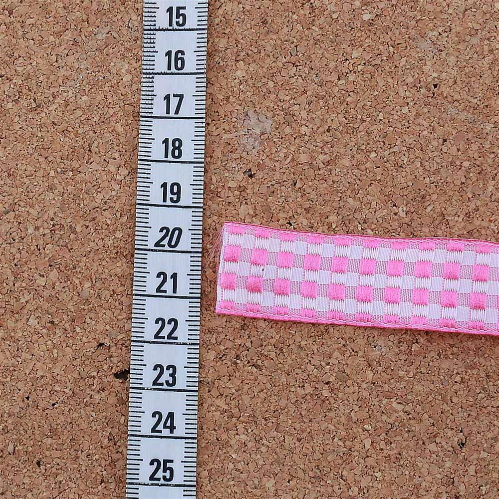 Kareli Kumaş Kurdele 2 cm