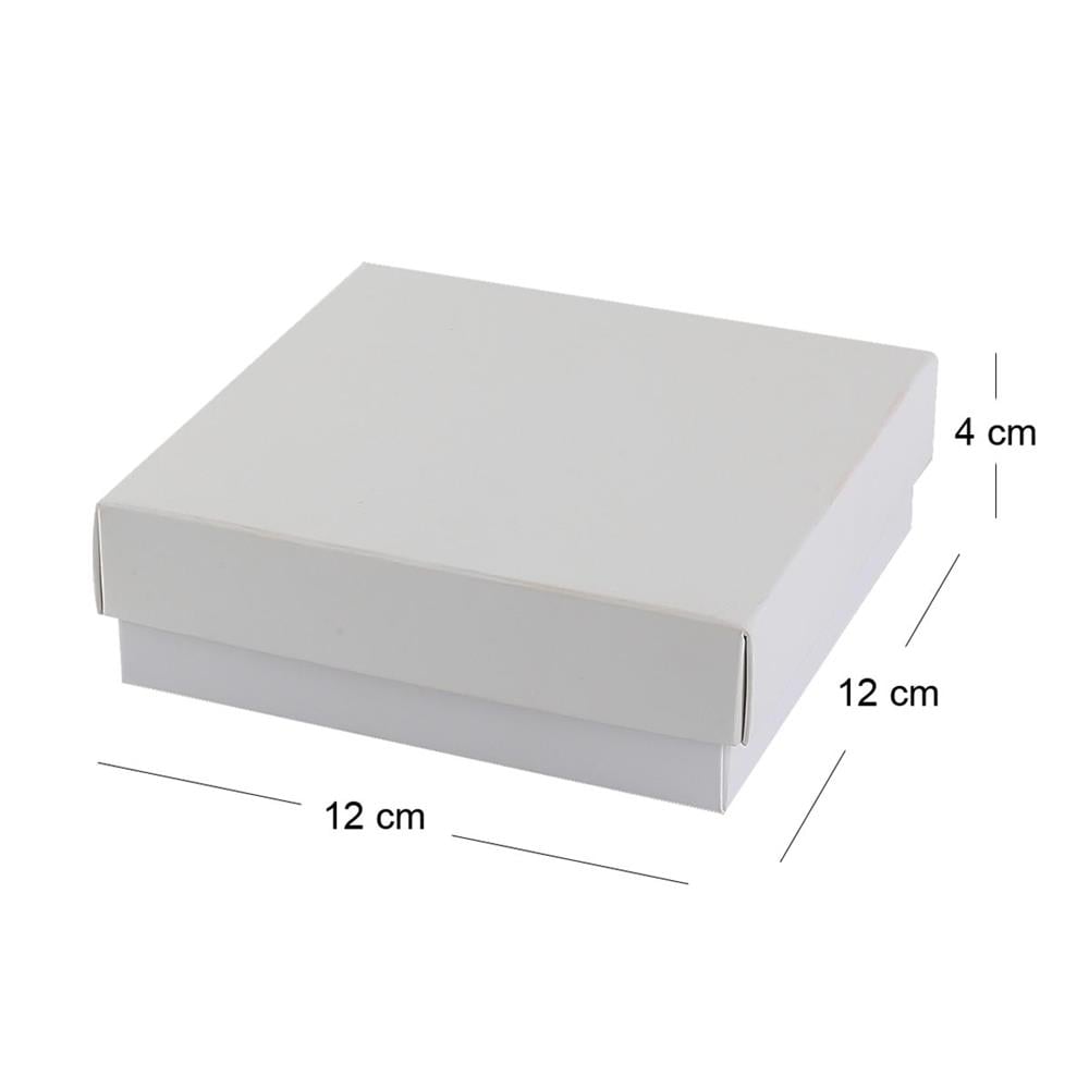 Karton Hediye Kutusu 12 X 12 X 4 cm