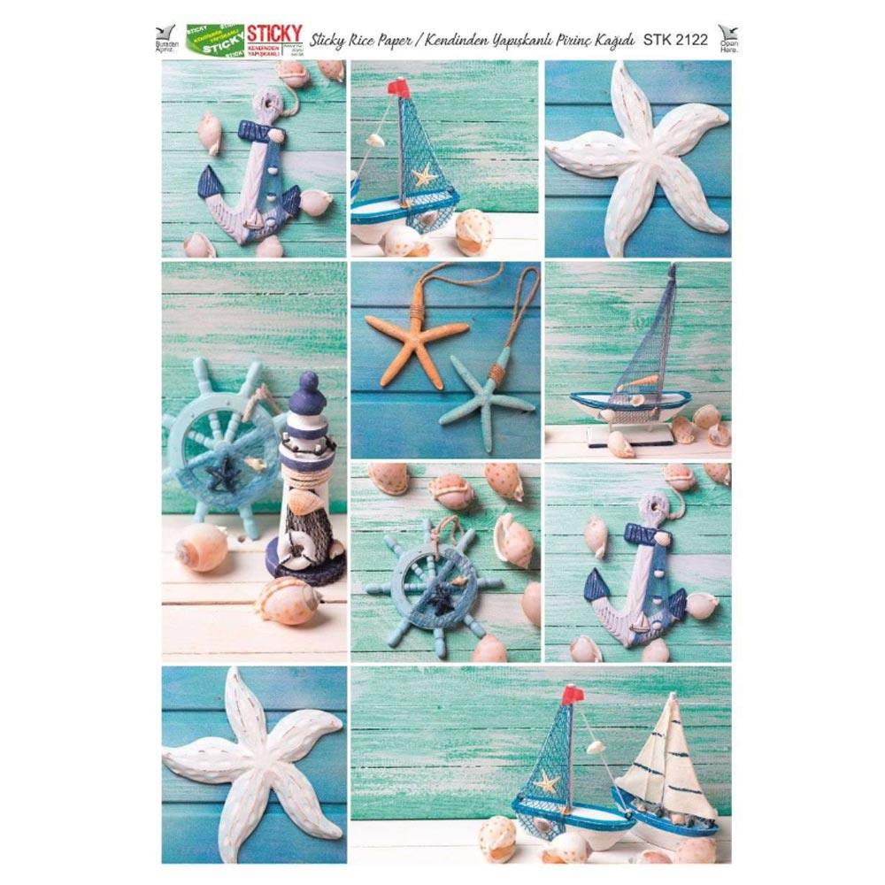 Kendinden Yapışkanlı Pirinç Kağıdı STK-2122