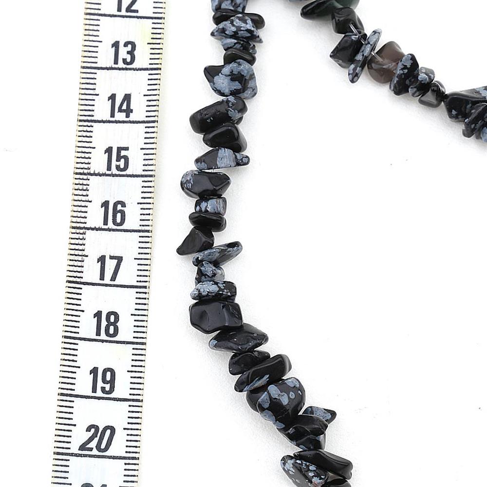 Kırık Obsidyen Taşı Boncuk