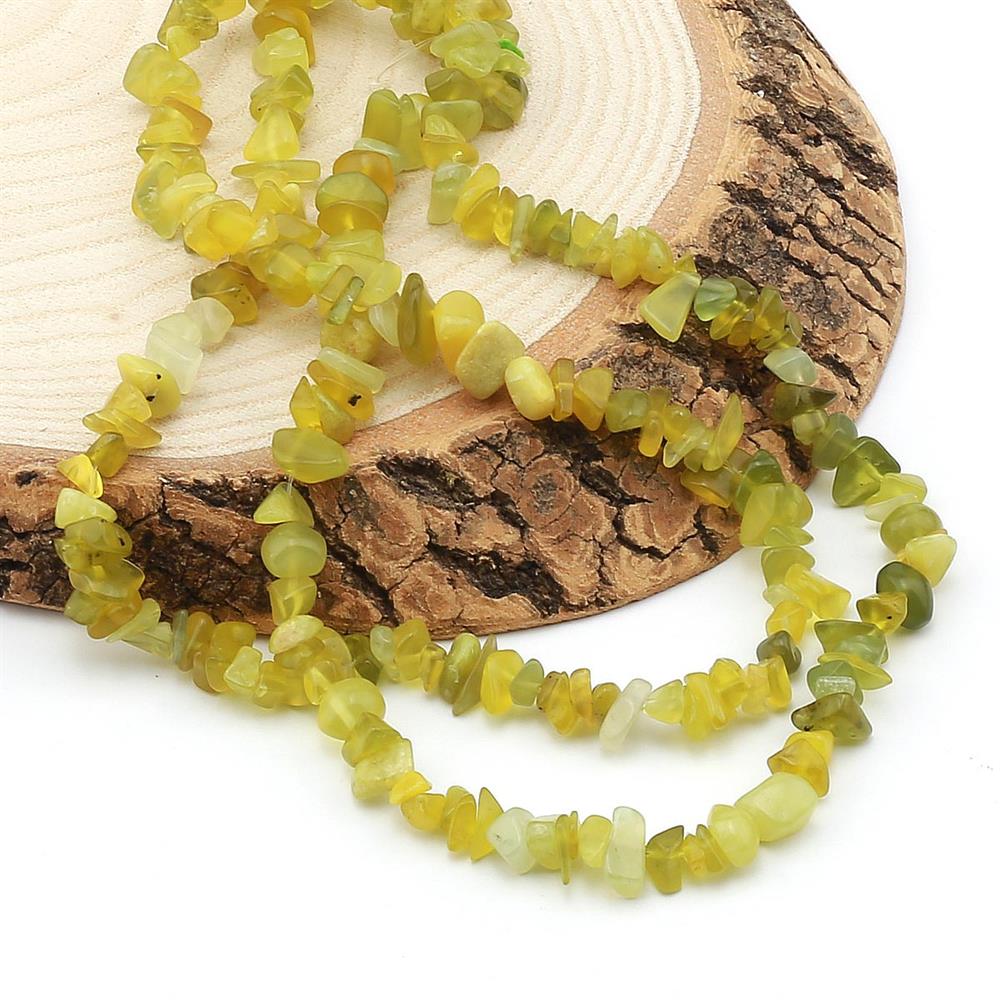 Kırık Peridot Taşı Boncuk
