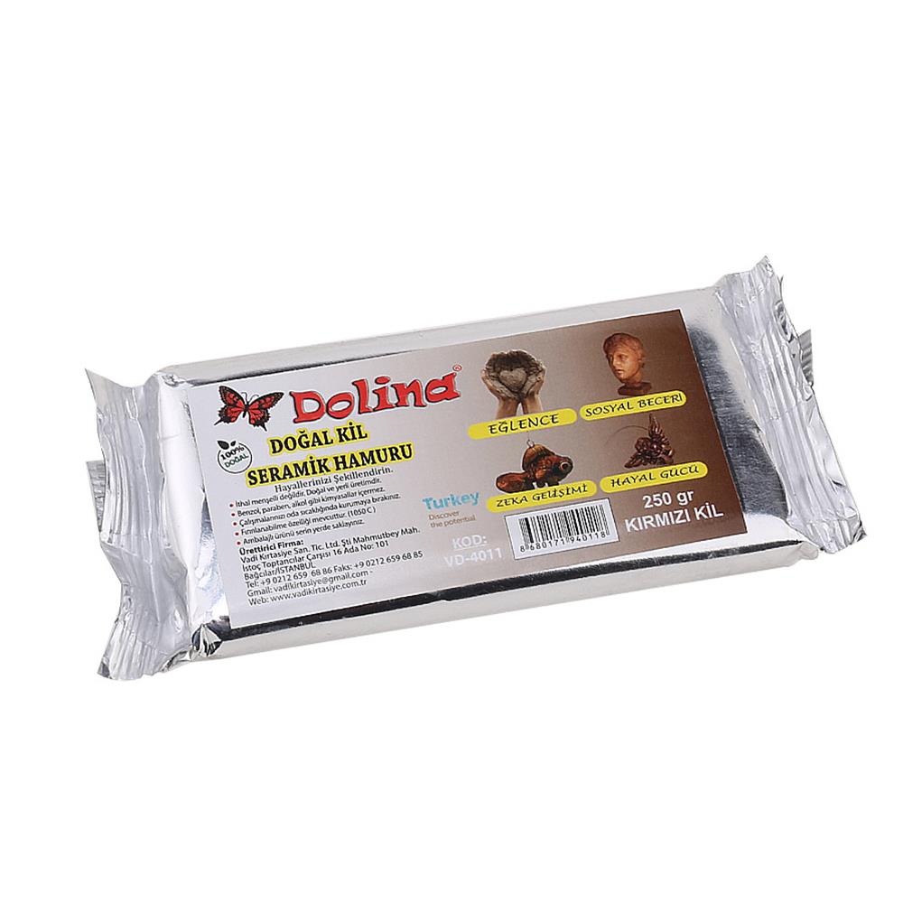 Kırmızı Doğal Kil & Seramik Hamuru 250 gr
