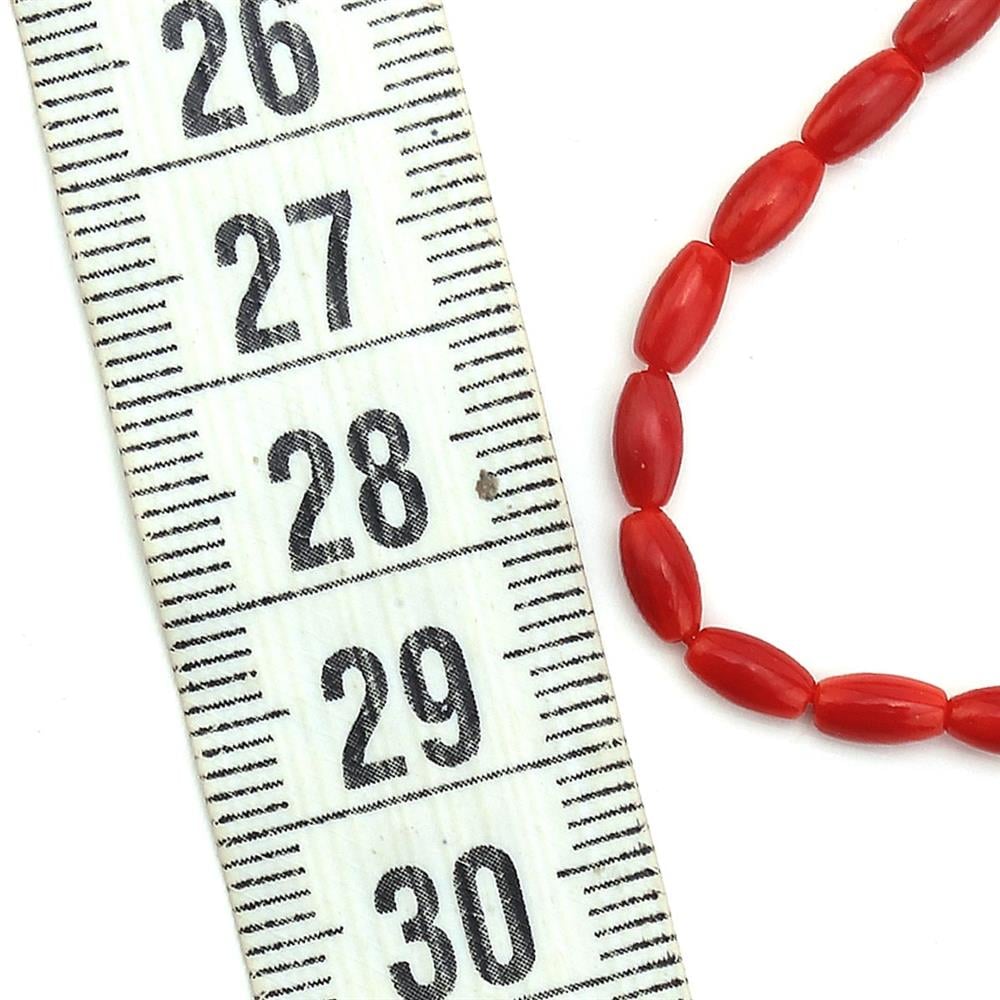 Kırmızı Mercan Arpa Boncuk
