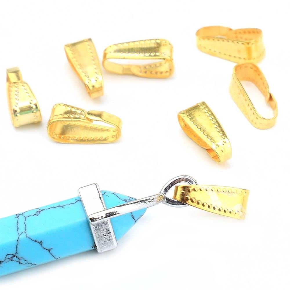 Kolye Ucu Tepeliği Mengeç Altın (10 adet)