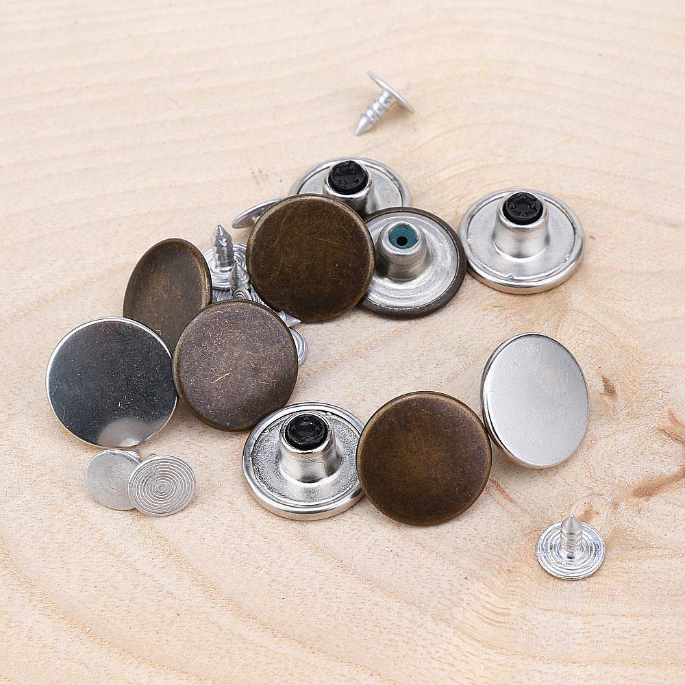 Kot Düğmesi Düz (5 adet)