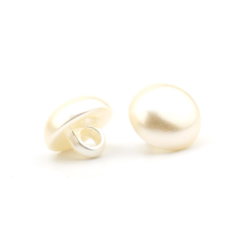 Krem İnci Düğme 10 adet