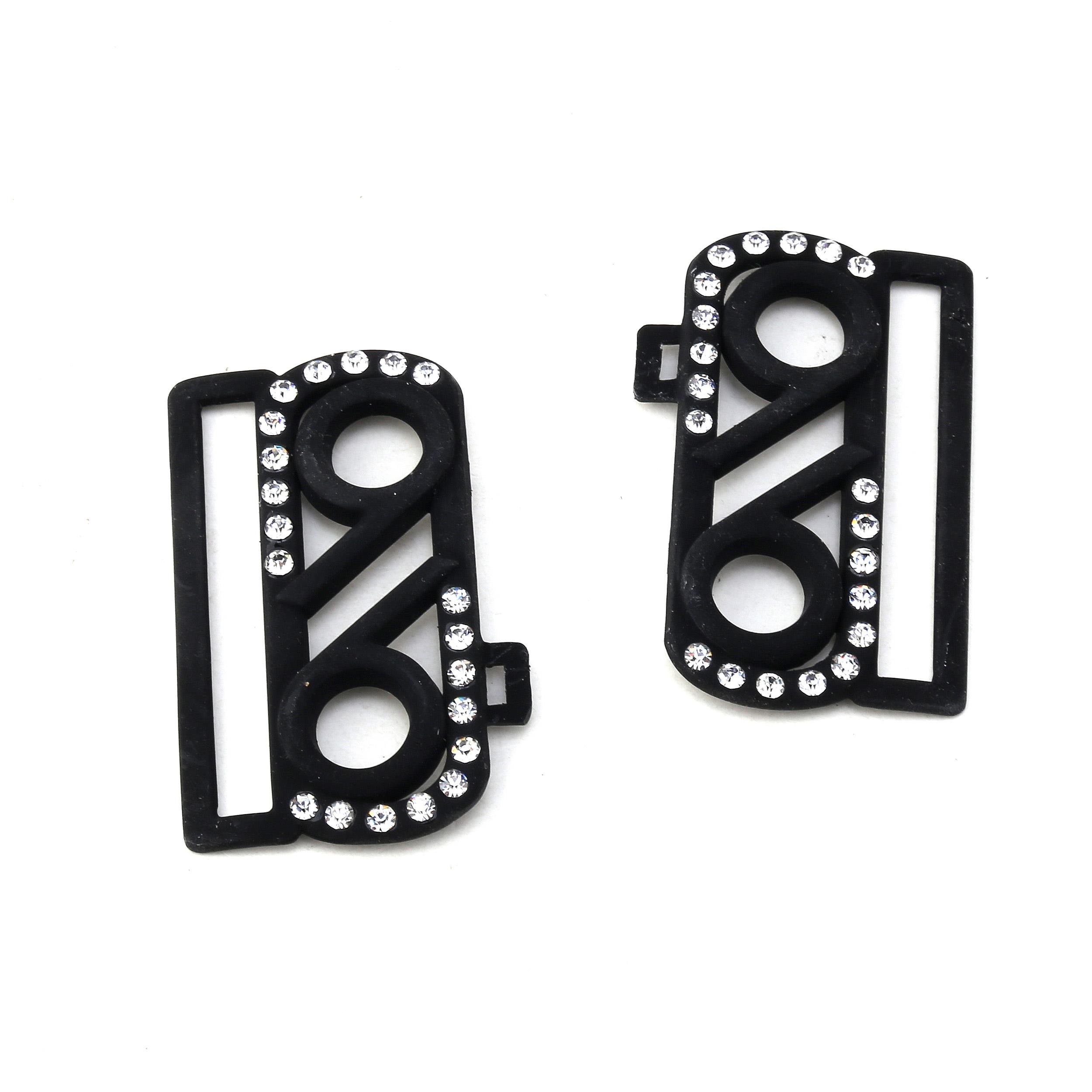 Kristal Taşlı Büyük Boy Agraf