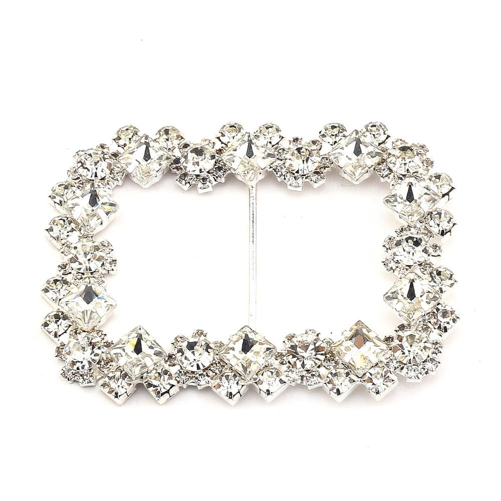 Kristal Taşlı Kemer Tokası