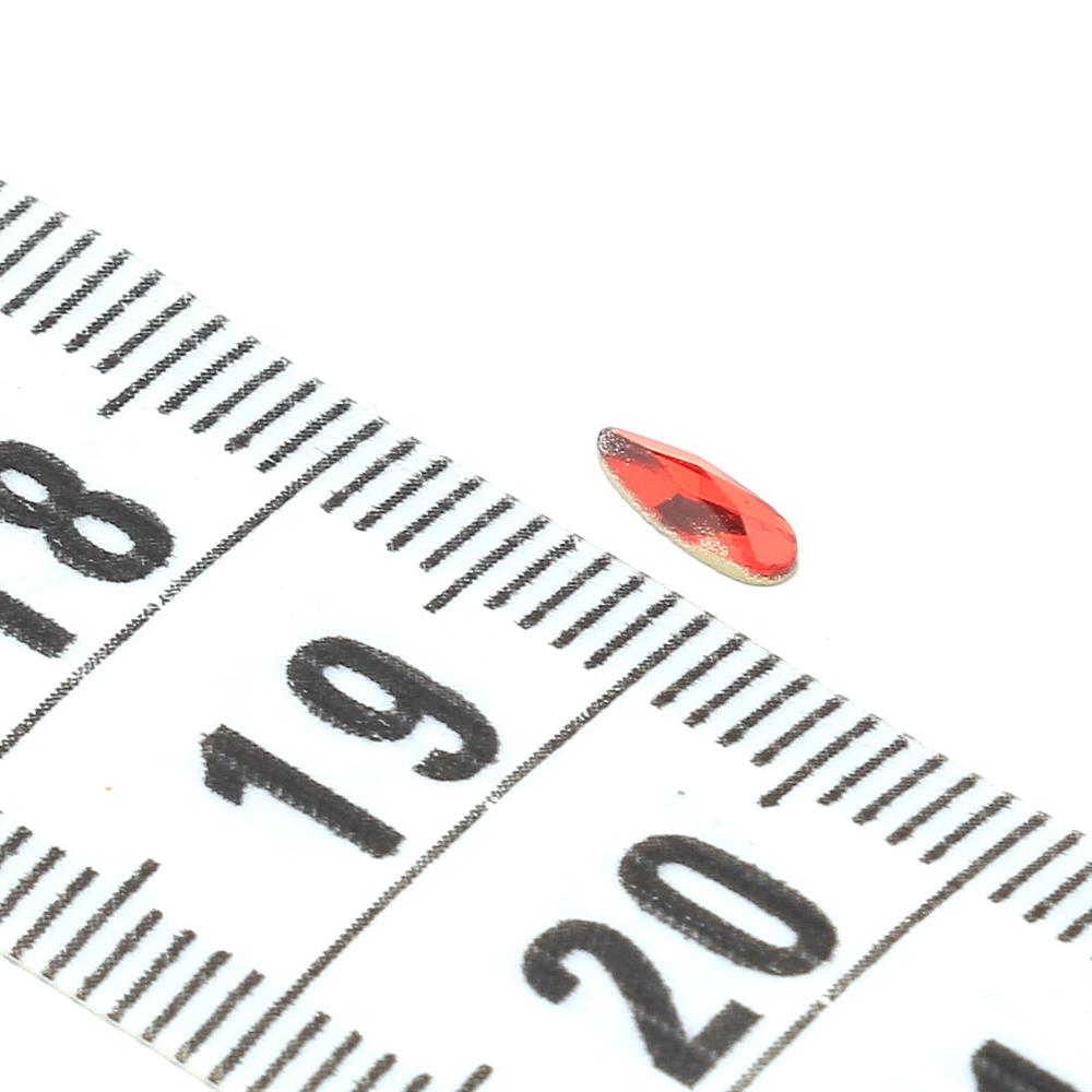 Kristal Tırnak Taşı Kırmızı Damla