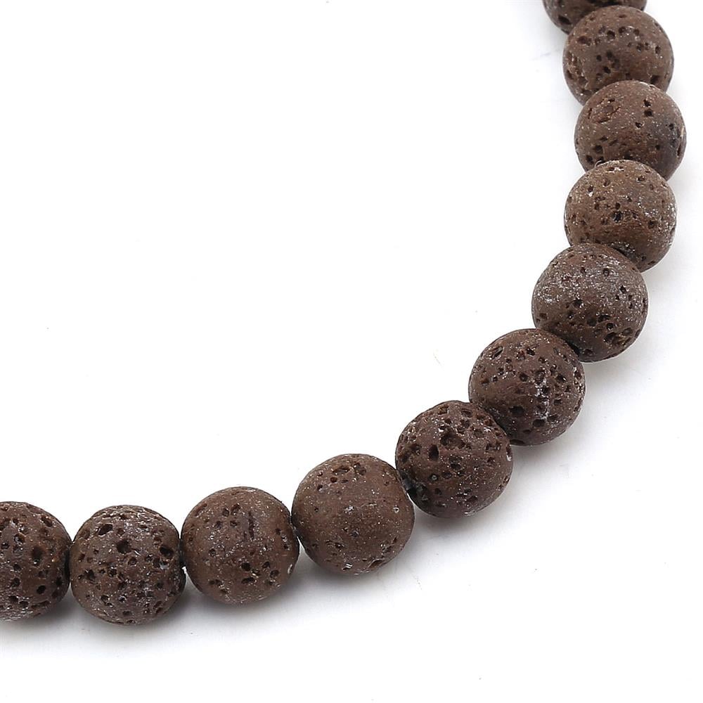 Lav Taşı Boncuk 8 mm