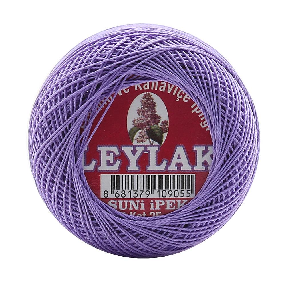 Leylak Suni İpek Etamin ve Kanaviçe İpliği 6 Kat 25 gr 640 Lila