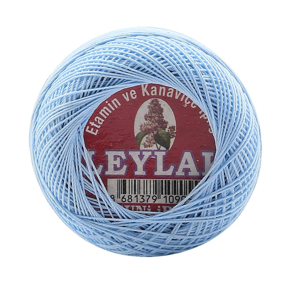 Leylak Suni İpek Etamin ve Kanaviçe İpliği 6 Kat 25 gr 8146 Açık Mavi