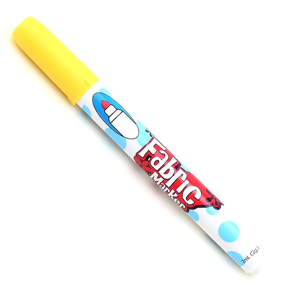 Marvy Fabric Marker Kumaş T-Shirt Boyama Kalemi - Sarı