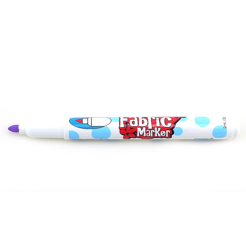 Marvy Fabric Marker Kumaş T-Shirt Boyama Kalemi - Mor