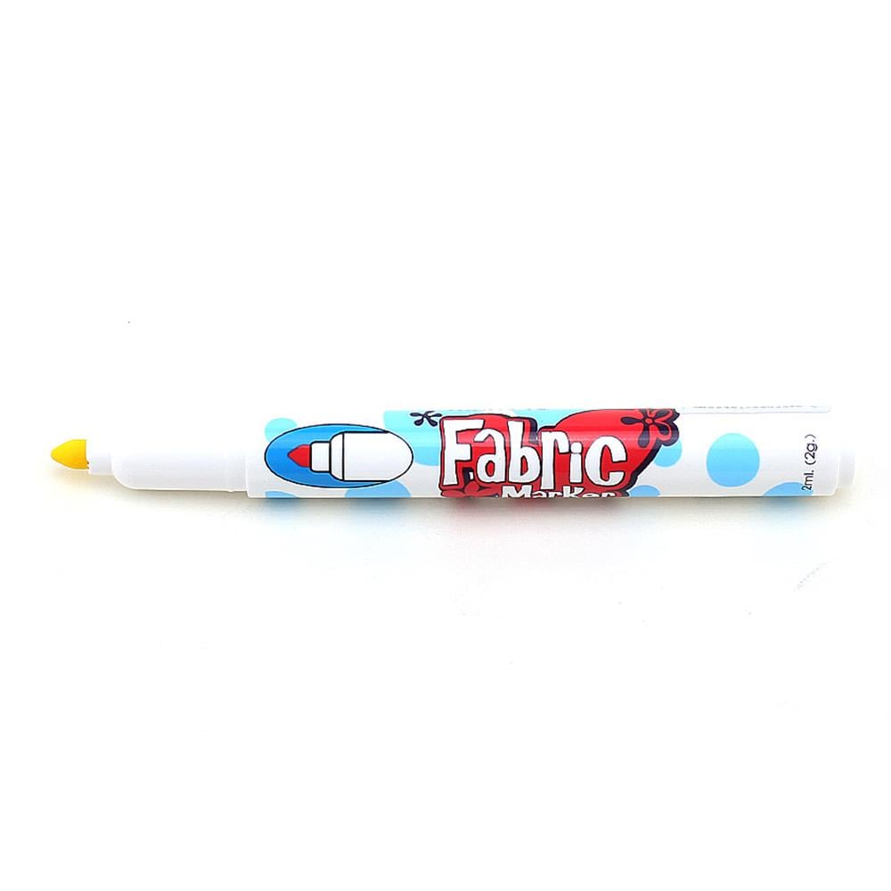 Marvy Fabric Marker Kumaş T-Shirt Boyama Kalemi - Sarı