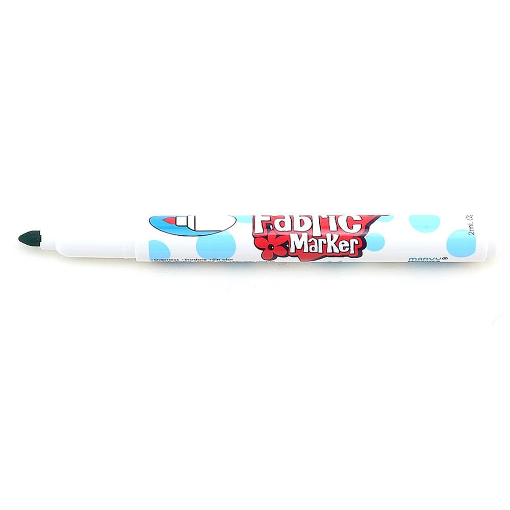 Marvy Fabric Marker Kumaş T-Shirt Boyama Kalemi - Yeşil