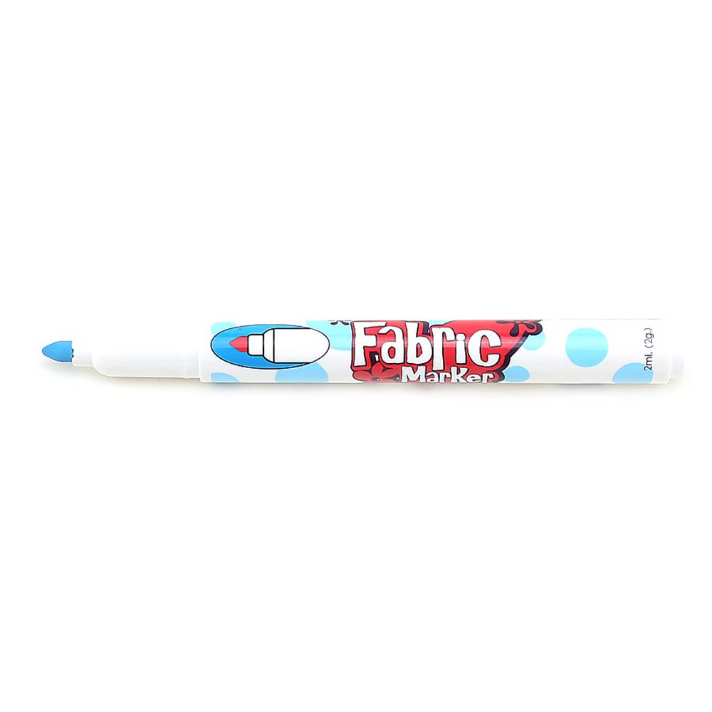 Marvy Fabric Marker Kumaş T-Shirt Boyama Kalemi - Açık Mavi