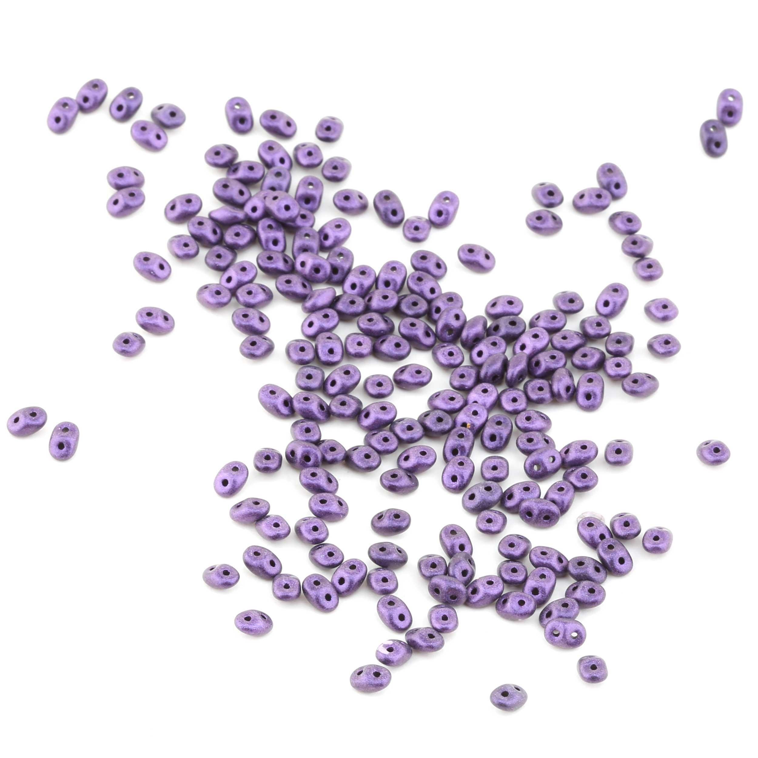 Matubo SuperDuo Boncuk Koyu Mor