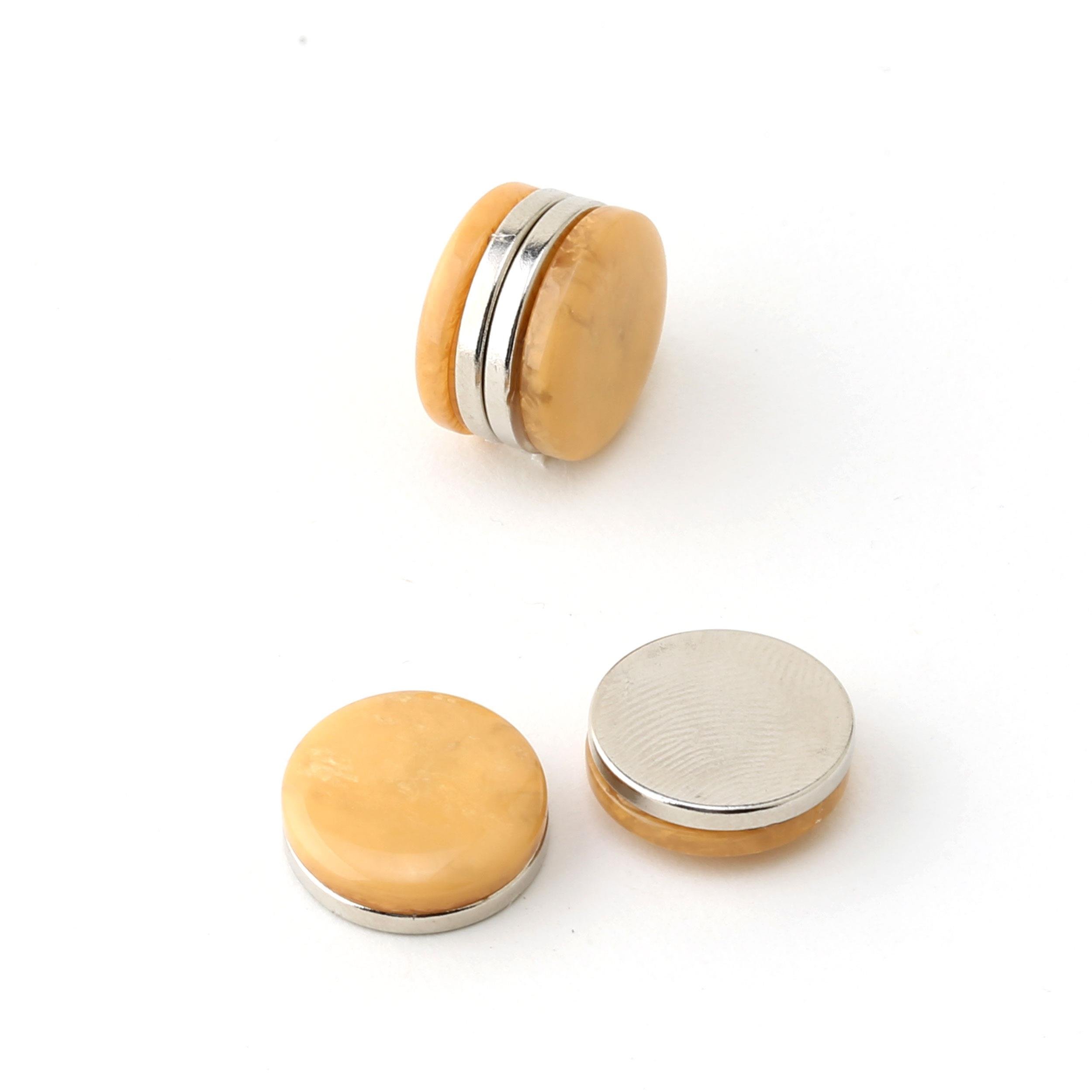 Mermer Görünümlü Mıknatıslı Eşarp Şal Tutucu