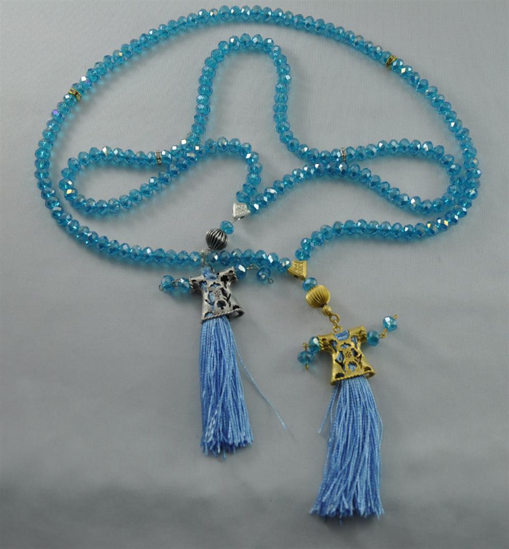 Metal Ayraç Boncuk 5 adet