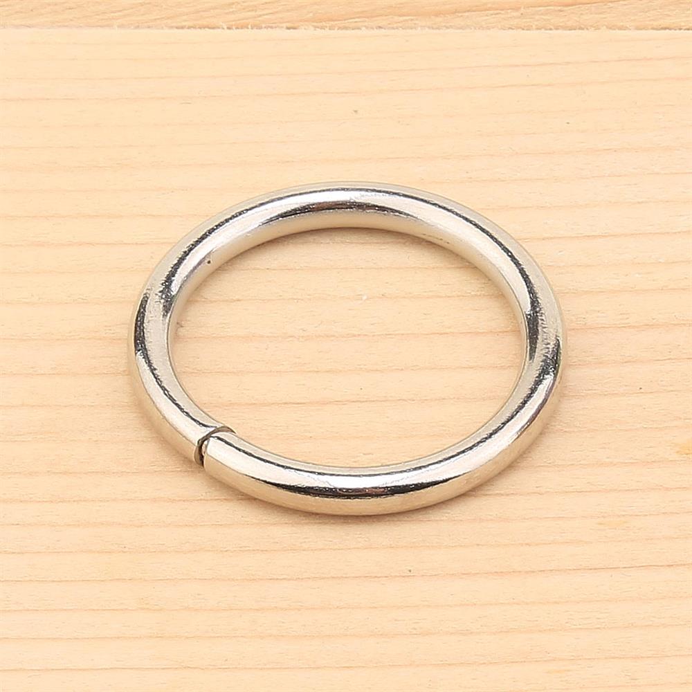 Metal Halka 3 cm Gümüş Renk