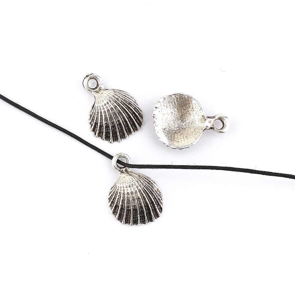 Metal İstiridye Takı Ucu